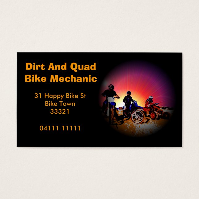 Trail Bike Mechanic (Front)