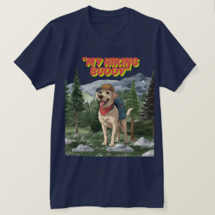 Trail Buddy – Hiking Labrador Adventure T-Shirt