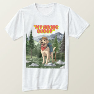 Trail Buddy – Hiking Labrador Adventure T-Shirt