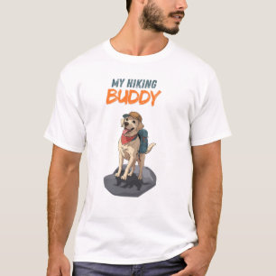 Trail Buddy – Hiking Labrador Adventure T-Shirt