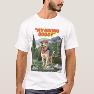 Trail Buddy – Hiking Labrador Adventure T-Shirt