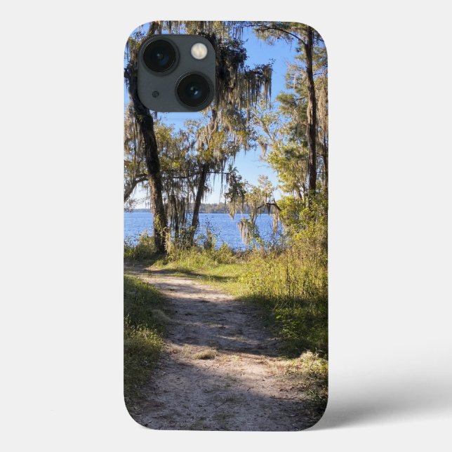 Trail By The River IPhone Case (Back)