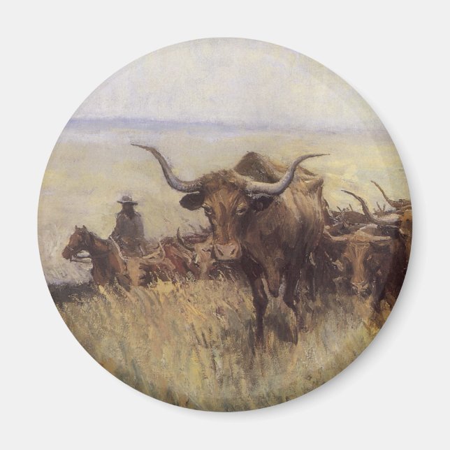 Trail Herd to Wyoming by WHD Koerner Magnet (Front)