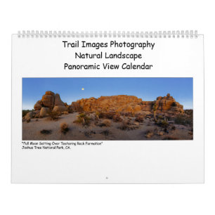 Trail Images Photography - Panoramic Views Calenda Calendar