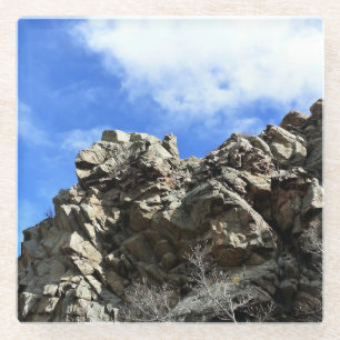 Trail in Jefferson County, Colorado Glass Coaster