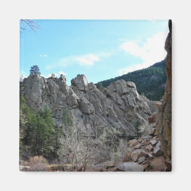 Trail in Jefferson County, Colorado Magnet (Front)