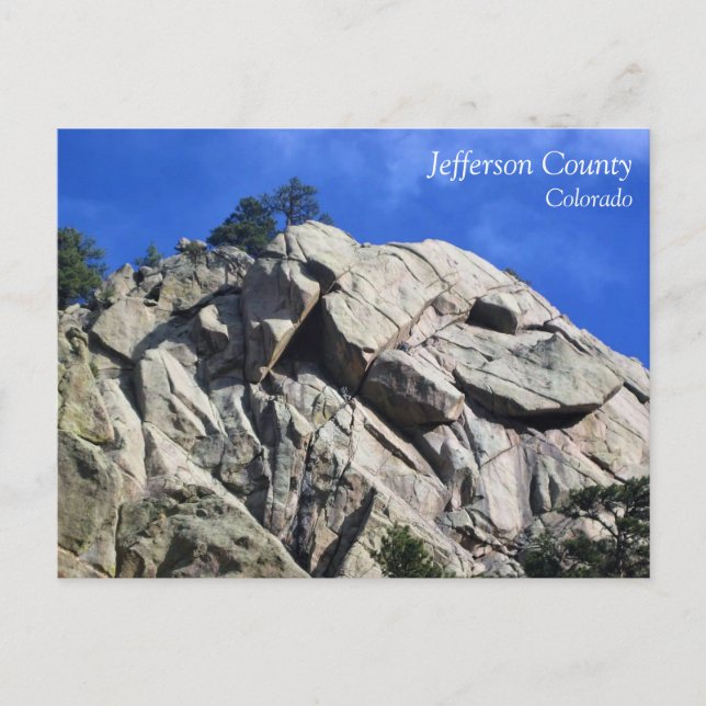 Trail in Jefferson County, Colorado Postcard (Front)