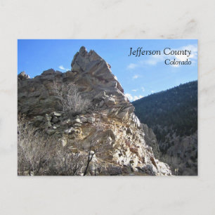 Trail in Jefferson County, Colorado Postcard