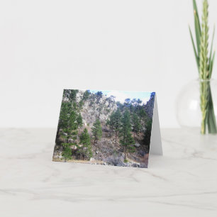 Trail in Jefferson County, Colorado Thank You Card