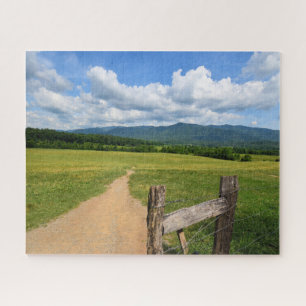 Trail into the Mountains  -  16 x 20 Jigsaw Puzzle