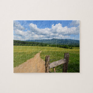 Trail into the Mountains - 8 x 10 Jigsaw Puzzle