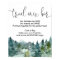 Trail mix bar sign rustic mountains