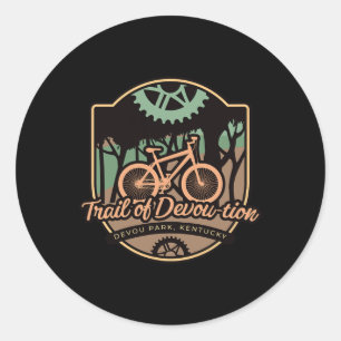 Trail Of Devou-tion - Devou Park, Kentucky  Classic Round Sticker