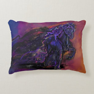 Trail of Stars Horse Decorative Cushion