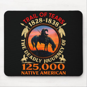 Trail Of Tears 1828-1838 Native American History I Mouse Pad