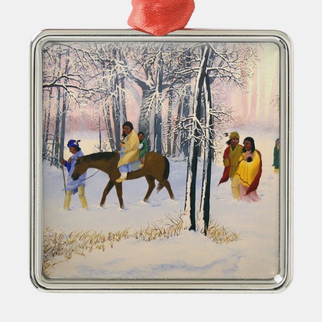Trail of Tears Fine Art Ornament (Front)