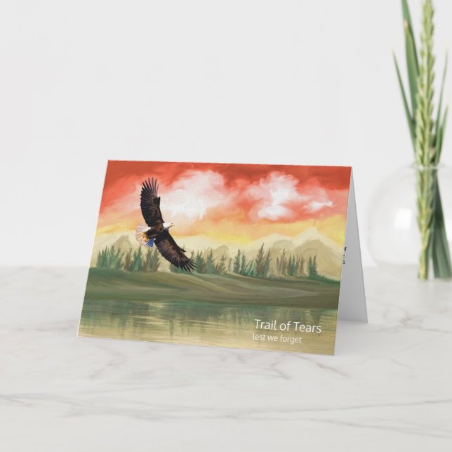 Trail of Tears Remembrance Card (Front)