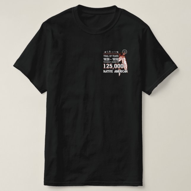 Trail Of Tears T-Shirt (Design Front)