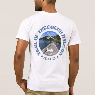 Trail of the Coeur d'Alene (cycling c) T-Shirt