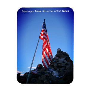 Trail of the Fallen, New York Postcard Magnet