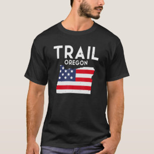 Trail Oregon USA State America Travel Oregonian T-Shirt