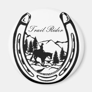 "Trail Rider!" Magnet