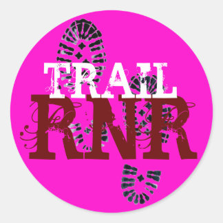 TRAIL RNR CLASSIC ROUND STICKER