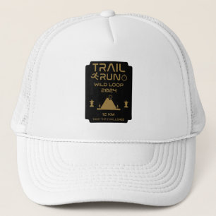 Trail Run Competition Award Trucker Hat