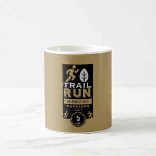 Trail Runner Race Competition Coffee Mug