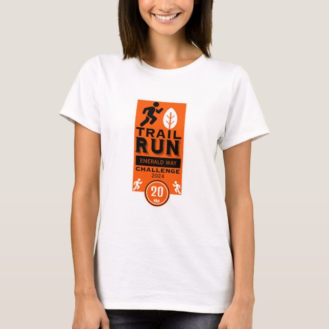 Trail Runner Race Competition T-Shirt (Front)