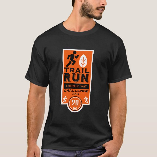 Trail Runner Race Competition T-Shirt (Front)