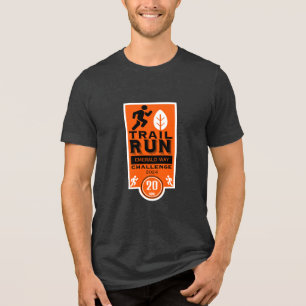 Trail Runner Race Competition Tri-Blend Shirt