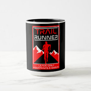 Trail Runner Sport In Nature Mug