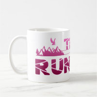 Trail Running Adler Berge Wald Schuhe Profil pink