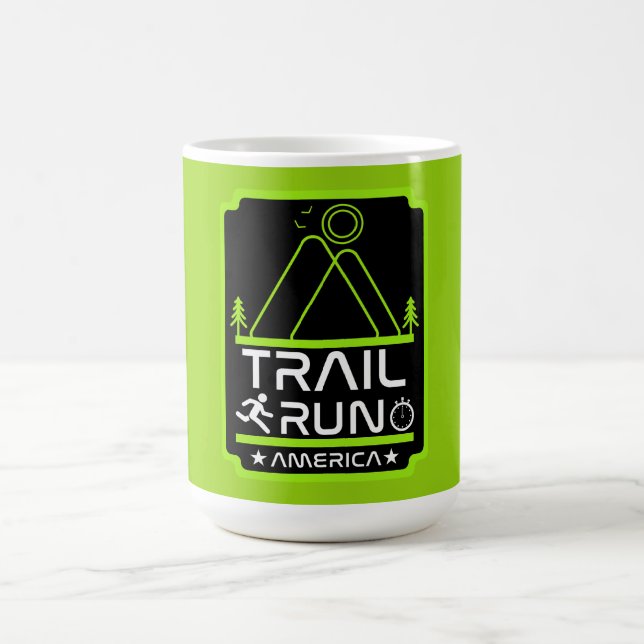 Trail Running America Coffee Mug (Center)