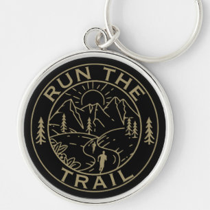 Trail Running America Key Ring
