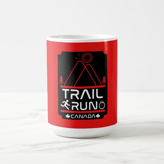 Trail Running Canada Coffee Mug (Center)
