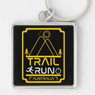 Trail Running Clubs And Competitions Key Ring