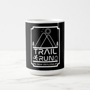 Trail Running New Zealand Coffee Mug