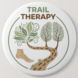 Trail Therapy 6 Cm Round Badge