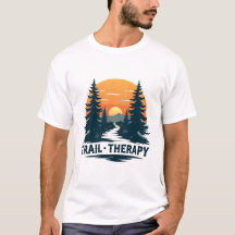 Trail Therapy Hiking T-Shirt – Outdoor Adventure 