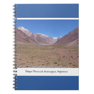 Trail to Aconcagua Mountain, Argentina Notebook