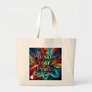 “Trail to Triumph” Large Tote Bag