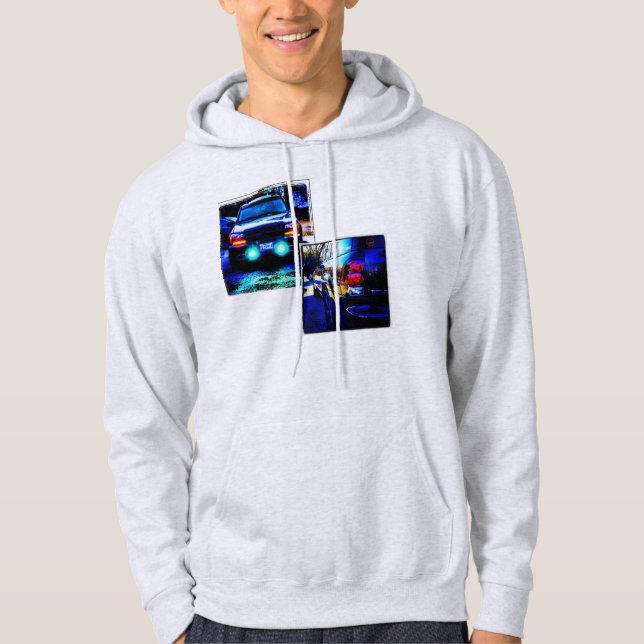 Trailblazer SS LS2 Angry Face hoodie (Front)