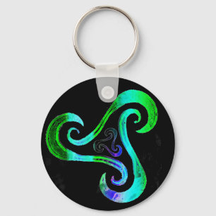 trailer celtic Triskele Key Ring