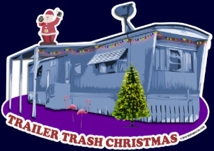 Trailer Park Christmas Tree Decorations Ornaments Zazzle Com Au