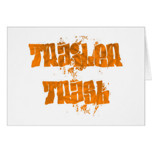 trailer trash graffiti design