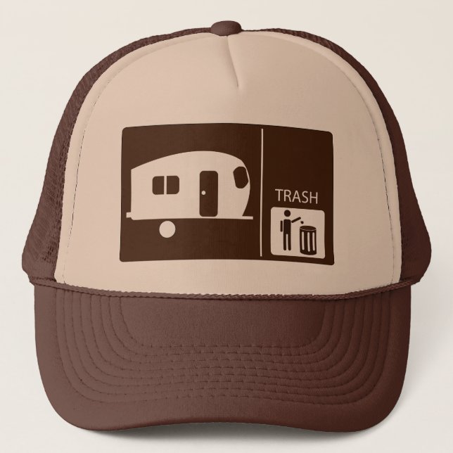 Trailer Trash Trucker Hat (Front)
