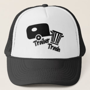 Trailerpark Living!  Funny Trailer Trash Icons Trucker Hat