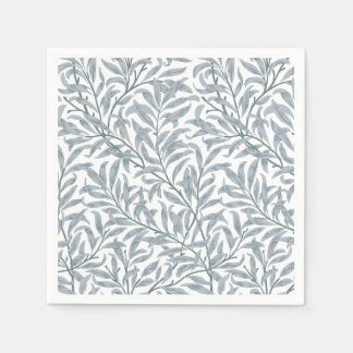 Trailing leafy William Morris cocktail napkins